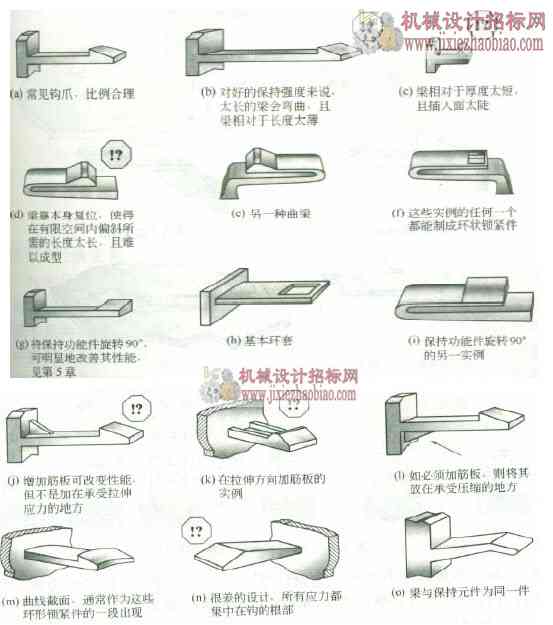 塑料卡扣的设计技巧