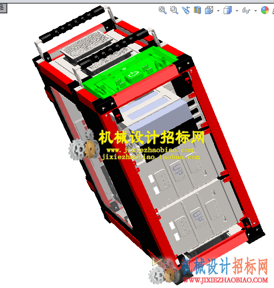 CX3D-SW-021 DIY机箱模型 含零件 含特征