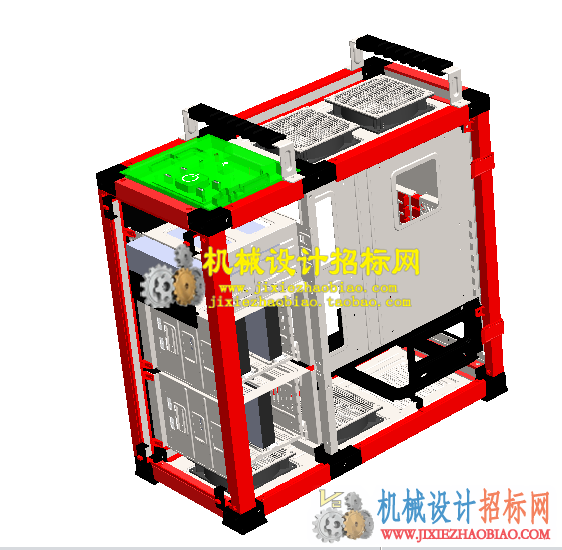 CX3D-SW-021 DIY机箱模型 含零件 含特征