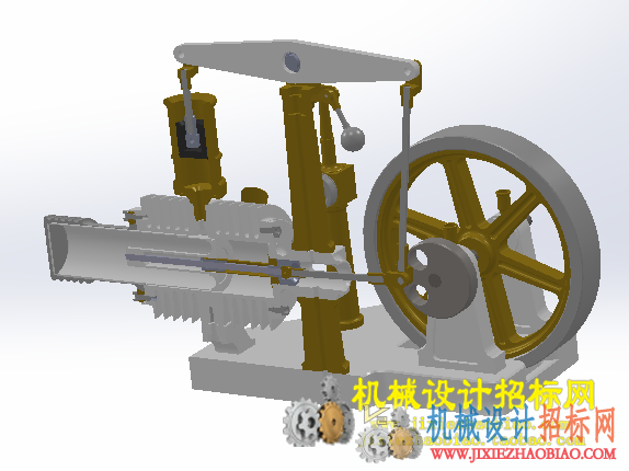 CX3D-SW-036 斯特林发动机 含零件 含特征