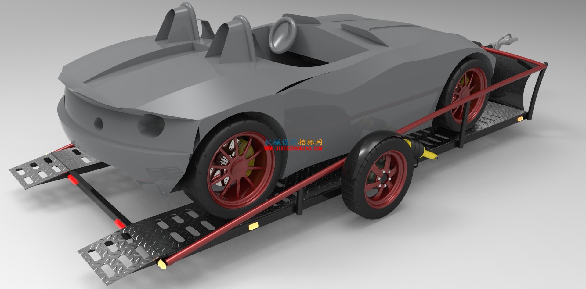 7 Catfish bortable trailer with car.jpg