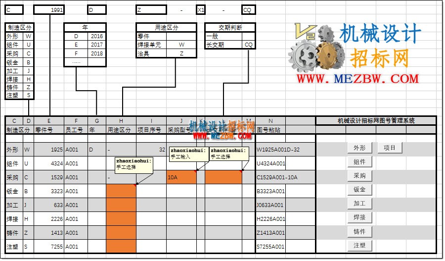 图号管理系统V1-Solidworks模板及设计库V2