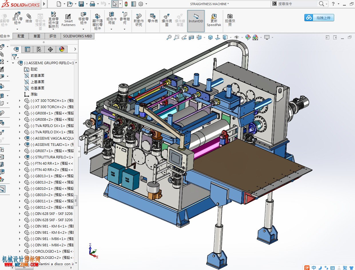 直线卷板机solidworks模型主圖.jpg