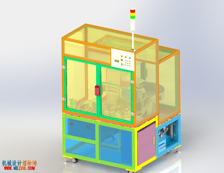全自动化盖子铆合机设备3D模型整机渲染图.jpg