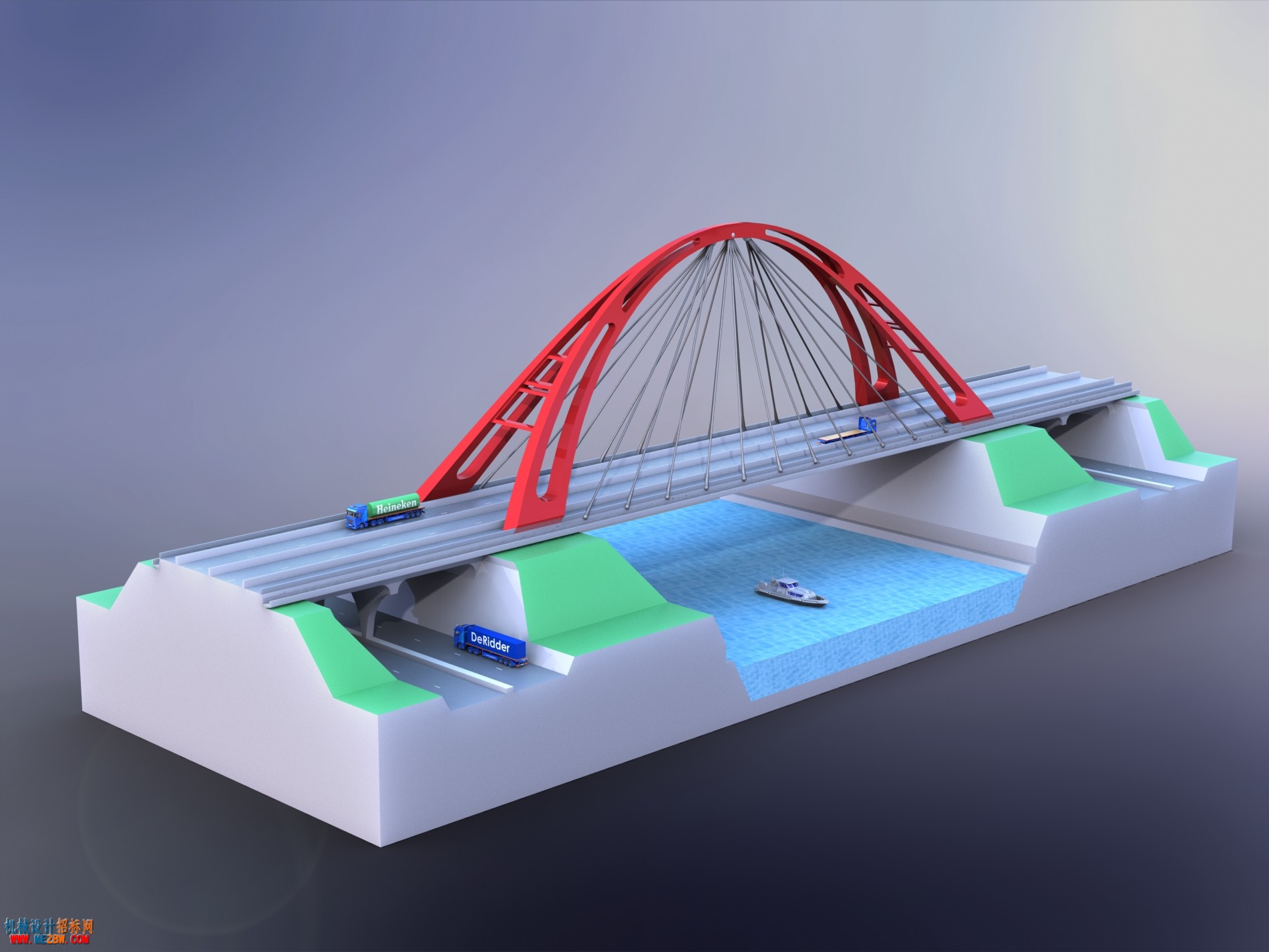 拱桥模型渲染图.JPG