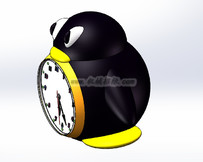 企鹅钟表