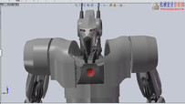 CX3D-SW-065 结构详细复杂的机器人设计模型 含零件 含特征