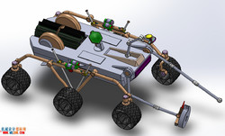 火星车的概念模型