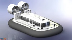气垫船模型