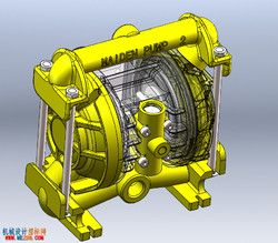 气动隔膜泵模型2