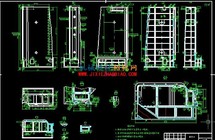 BXM2040-140龙门刨铣床大件图纸