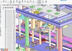 定子线圈整形及轴套自动组装机3D模型