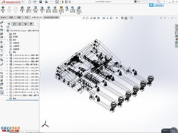 实用机器人真空吸盘夹具solidworks设计