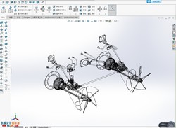 船艇推进器机构solidworks设计